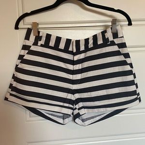 Striped shorts size small